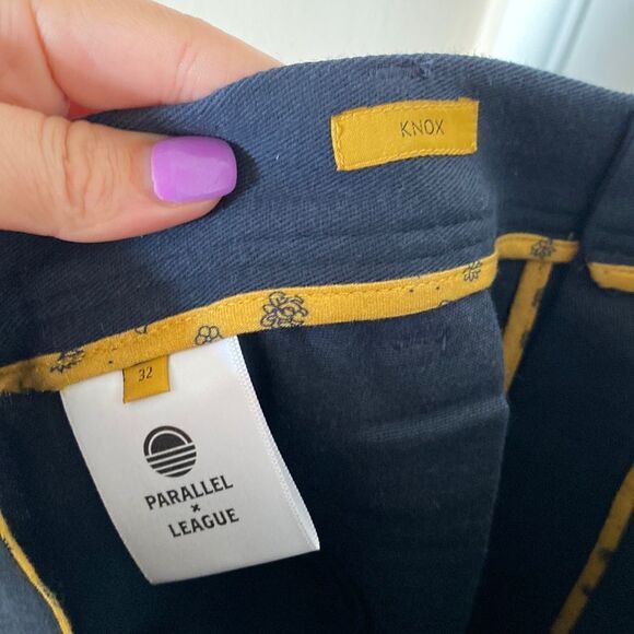 NWT- PARALLEL & LEAGUE- KNOX WALK SHORT - NAVY- SIZE 32 - Picture 12 of 13